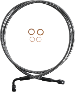 Brake Line - Front - 180°/90° - 50" - KARBONFIBR