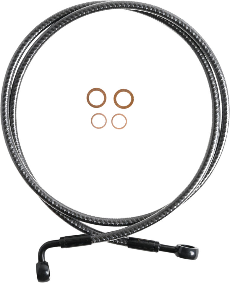 Brake Line - Front - 180°/90° - 50" - KARBONFIBR