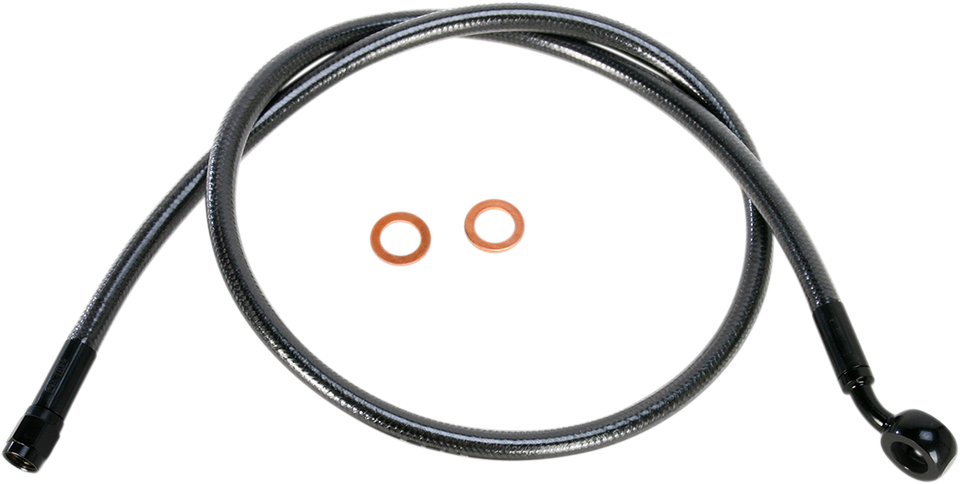 Brake Line - 7/16"-35° - 34" - Black Pearl