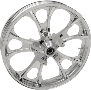 Wheel - Largo 3D - Front - Dual Disc/without ABS - Chrome - 21x3.5 - 08+ FL - Lutzka's Garage