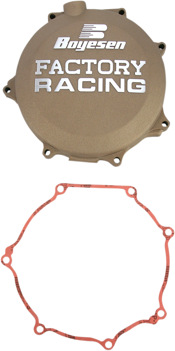 Clutch Cover - Magnesium - Kawasaki