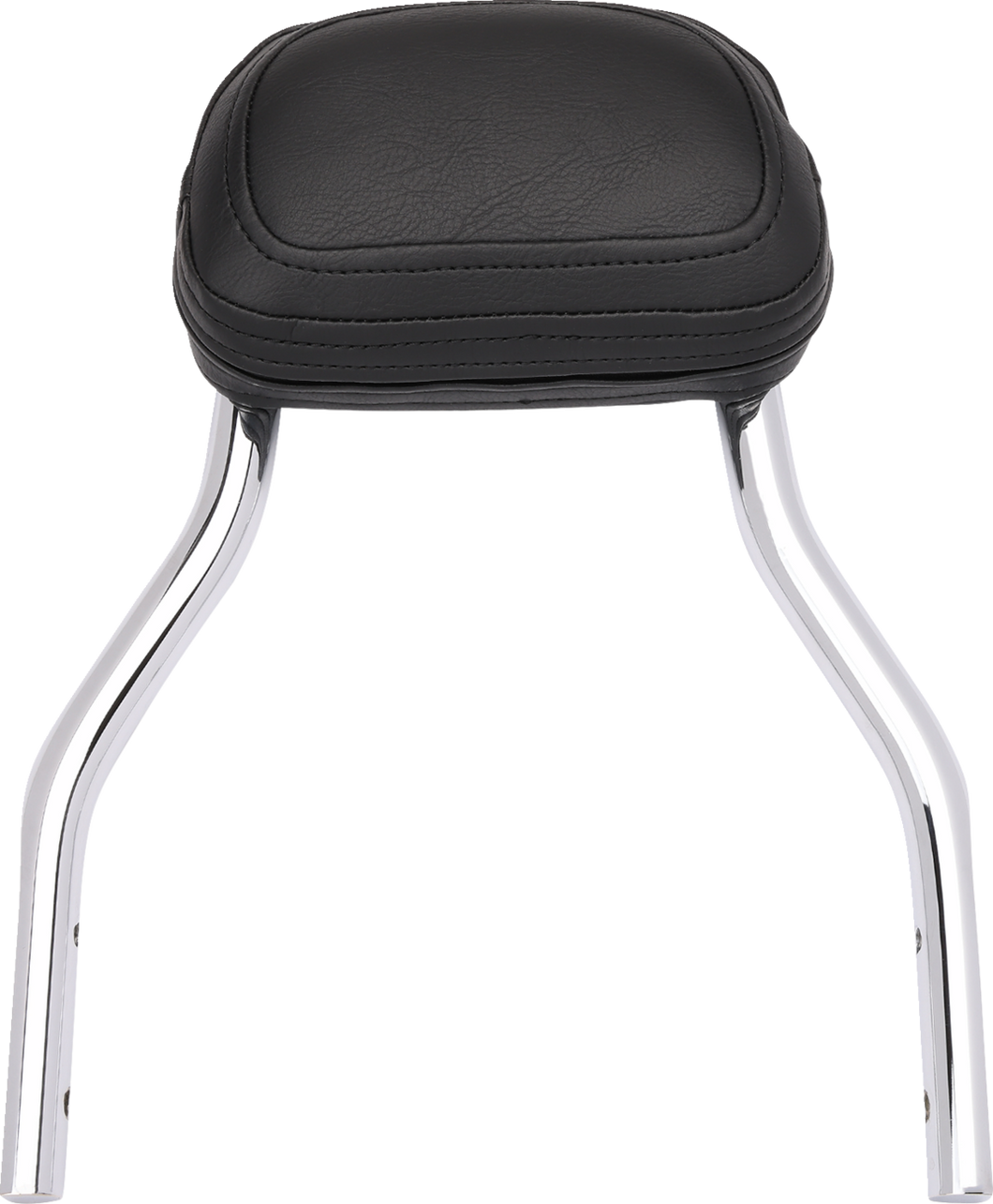 Detachable Backrest - Chrome - Mini - Scout - Lutzka's Garage