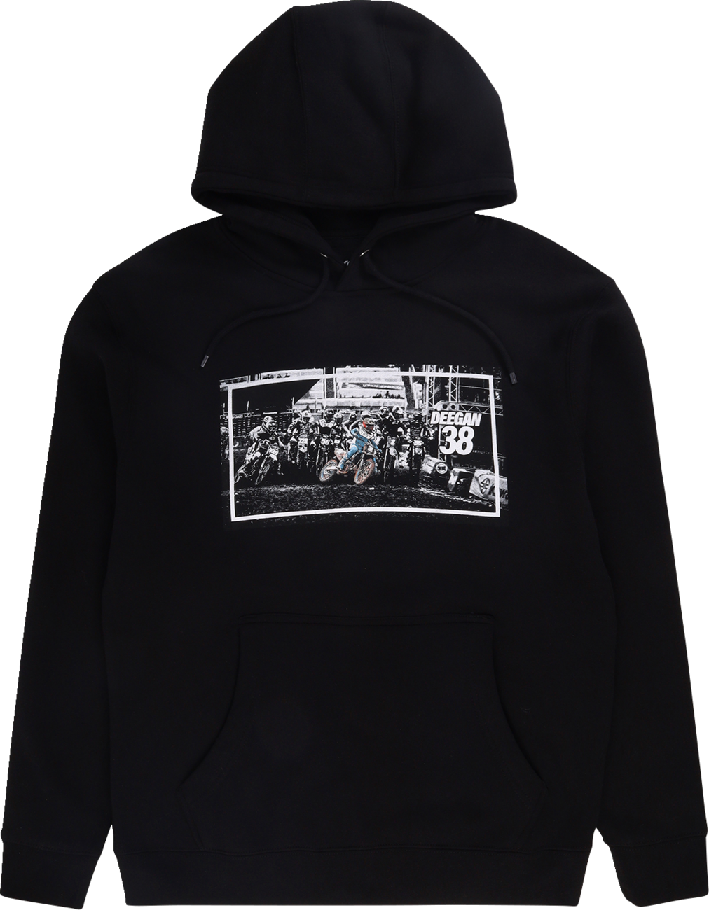 Holeshot Hoodie - Black - Small - Lutzka's Garage