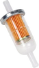 Fuel Filter - Clear - 1/4" - Lutzka's Garage