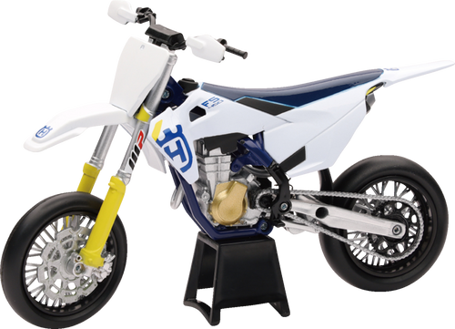 Husqvarna FS450 2019 Bike - 1:12 Scale - White/Blue/Black