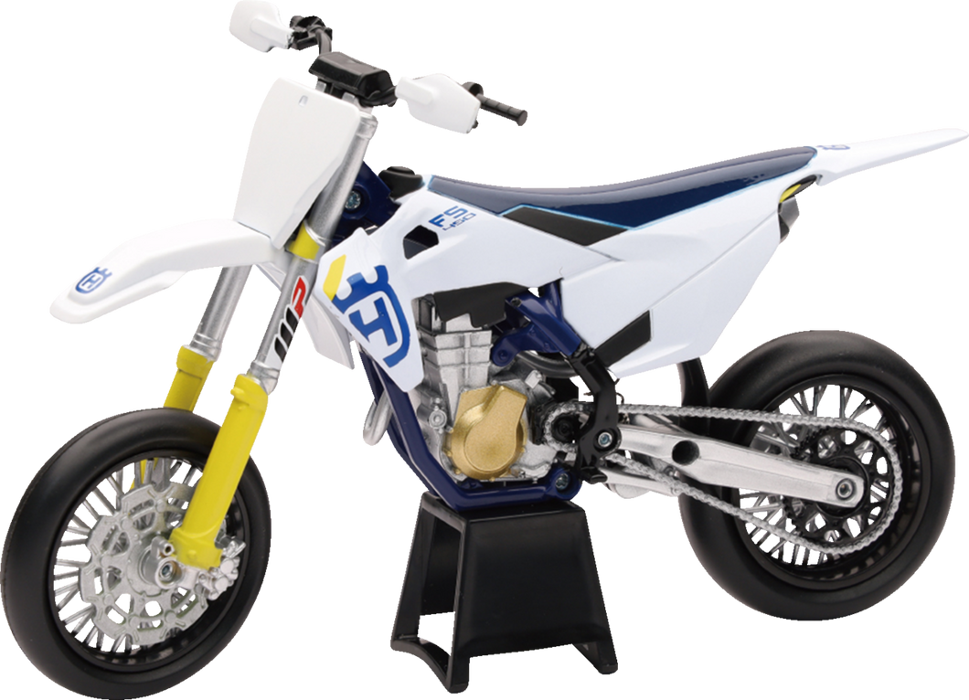 Husqvarna FS450 2019 Bike - 1:12 Scale - White/Blue/Black