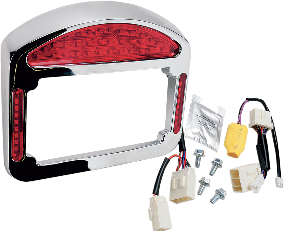 Taillight Eliminator - Chrome - Lutzka's Garage