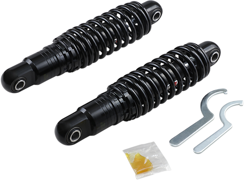 Premium Ride-Height Adjustable Shocks - Black - Heavy Duty - 11