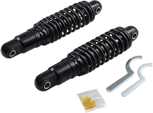 Premium Ride-Height Adjustable Shocks - Black - Heavy Duty - 11" - Lutzka's Garage