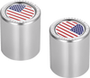 Docking Hardware Covers - American Flag - Short - Stainless Steel - Lutzka's Garage