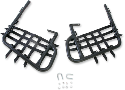 Nerf Bars - 400EX - Black/Black - Lutzka's Garage