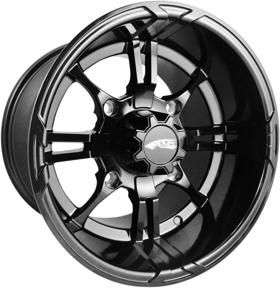 Rolln 108 Wheel - Rear - Black - 14x10 - 4/137 - Lutzka's Garage