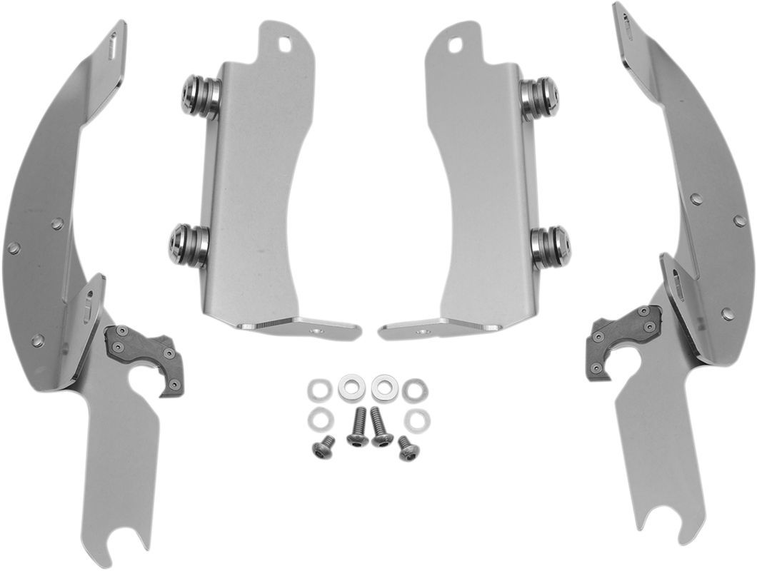 Batwing Trigger Lock Mounting Kit - VN 1700 - Polished