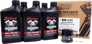 Oil Change Kit - Indian Powerplus - 15W-60