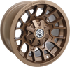 Wheel - 24X - Front - Bronze - 12x7 - 4/136 - 4+3 - Lutzka's Garage