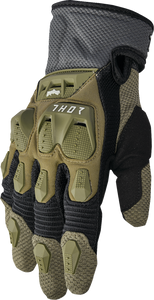 Terrain Gloves - Army/Charcoal - XS - Lutzka's Garage