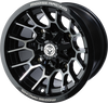 Wheel - 24X - Front/Rear - Black - 14x7 - 4/156 - 5+2 - Lutzka's Garage