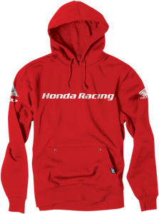 Honda Racing Pullover Hoodie - Red - Medium - Lutzka's Garage