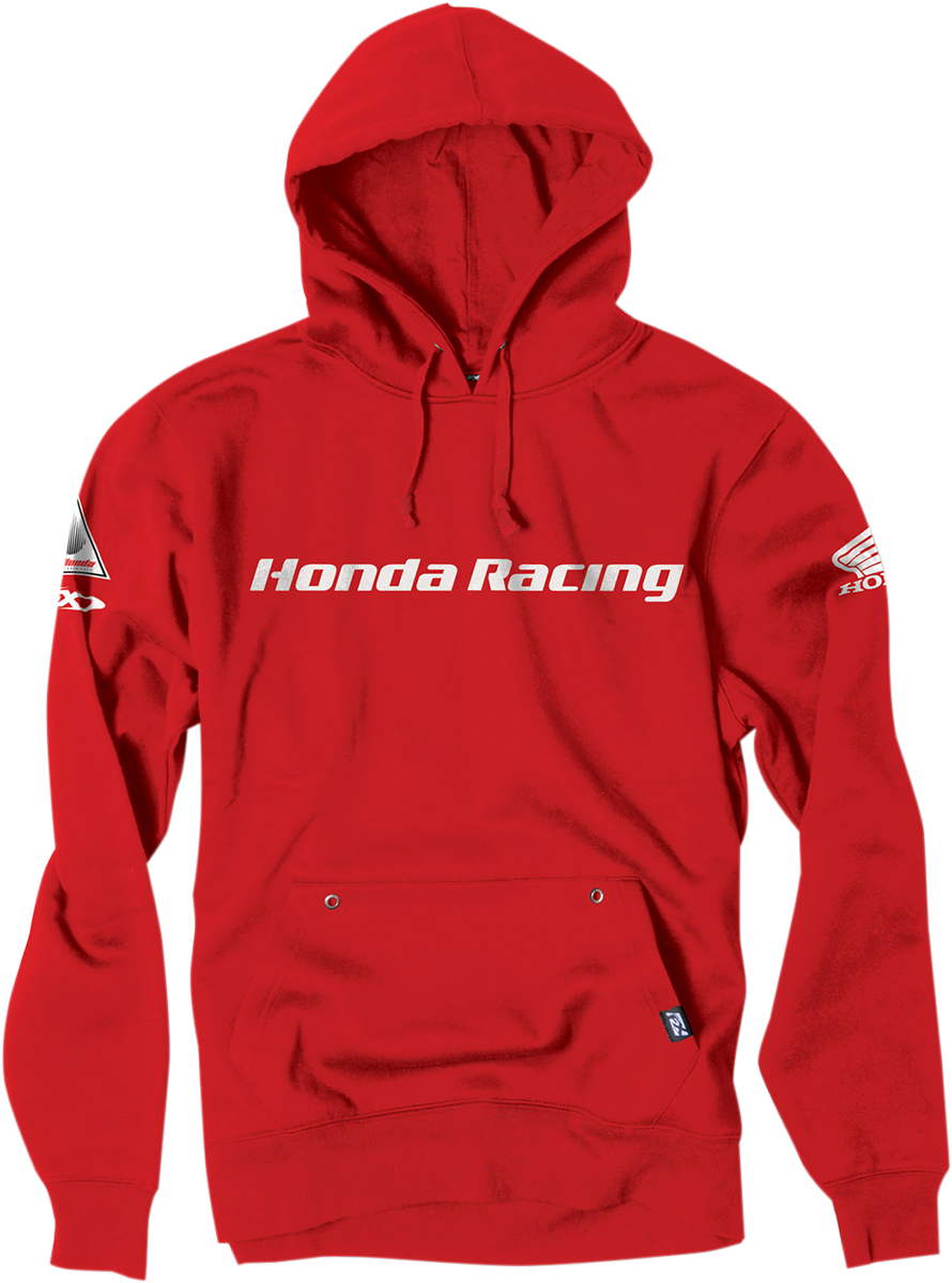 Honda Racing Pullover Hoodie - Red - Medium - Lutzka's Garage