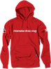 Honda Racing Pullover Hoodie - Red - Medium - Lutzka's Garage