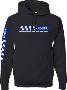 Yamaha Racing Check Hoodie - Black - Small - Lutzka's Garage