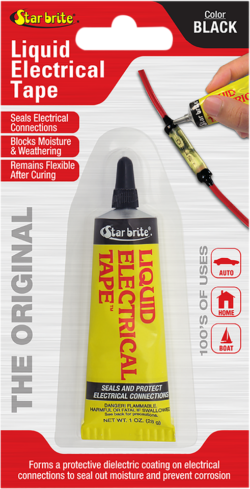 Liquid Sealant - Black - 1 oz. net wt - Lutzka's Garage