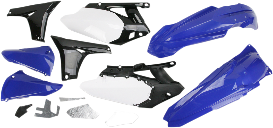 Standard Replacement Body Kit- OE Blue/Black/White - YZ450F