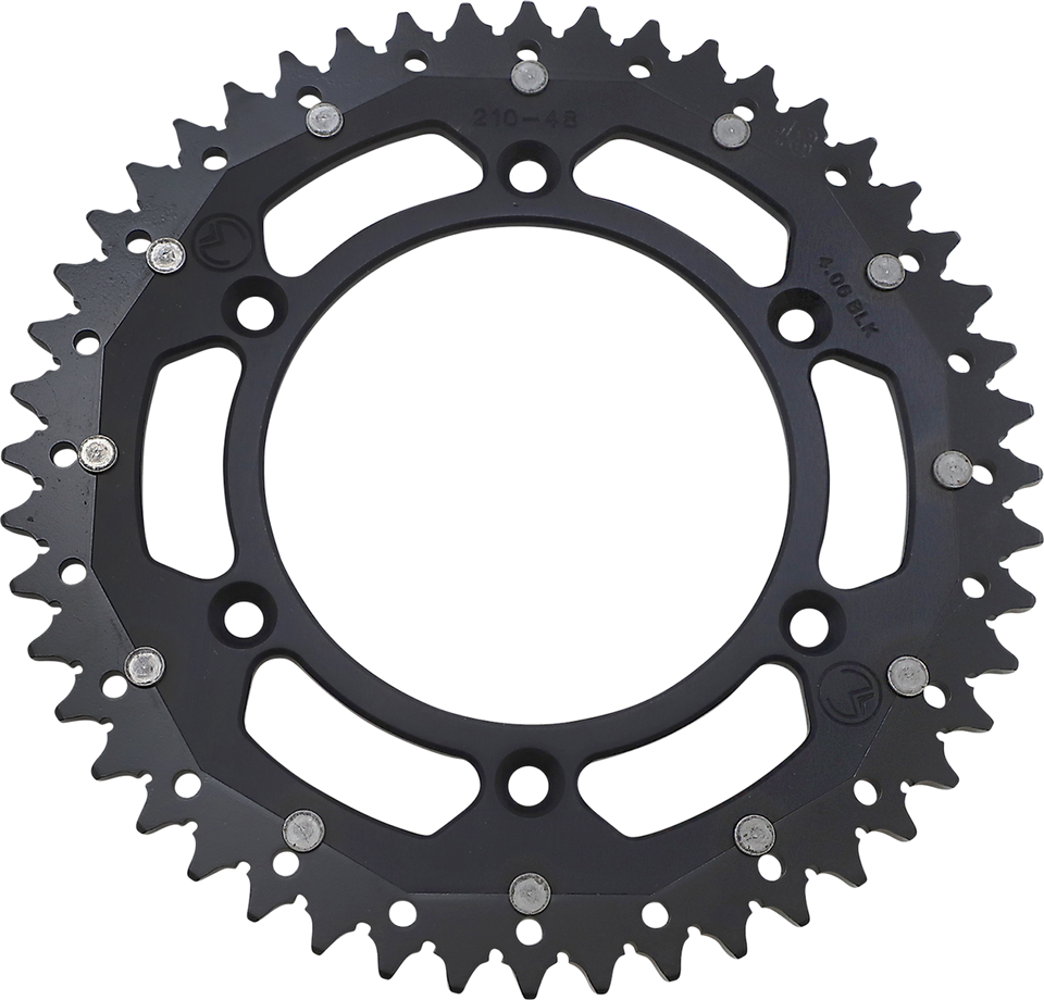 Dual Sprocket - Black - 48 Tooth - Lutzka's Garage