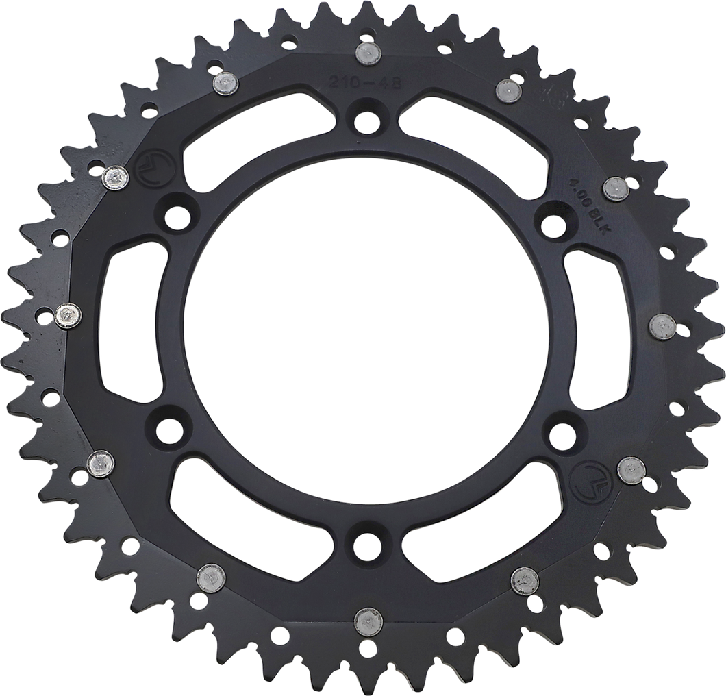 Dual Sprocket - Black - 48 Tooth - Lutzka's Garage