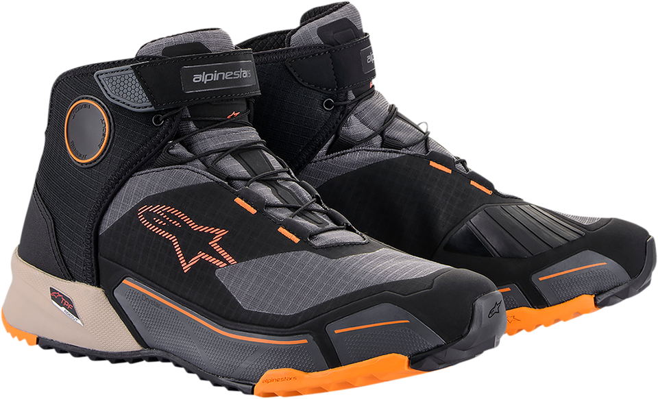 CR-X Drystar® Shoes - Black/Brown/Orange - US 12.5