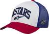 Dunker Hat - White/Red/Blue - One Size - Lutzka's Garage