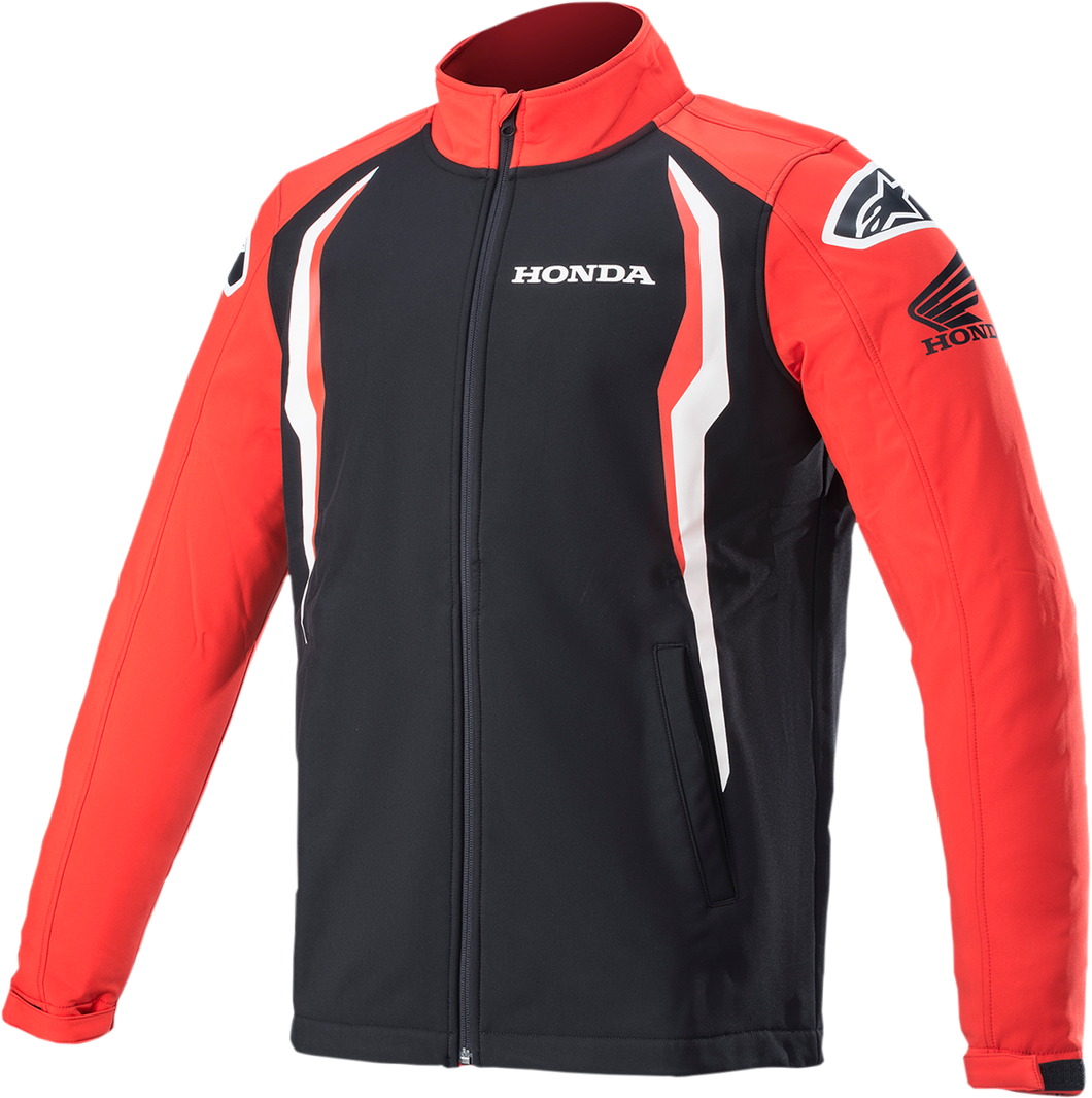 Honda Softshell Jacket - Red/Black - Large - Lutzka's Garage