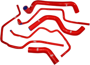 Radiator Hose Kit - Red - Triumph - Lutzka's Garage