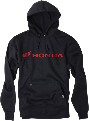 Honda Horizontal Pullover Hoodie - Black - Medium - Lutzka's Garage