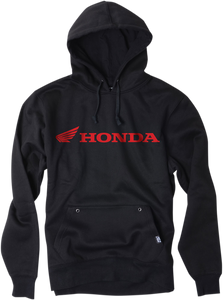 Honda Horizontal Pullover Hoodie - Black - Medium - Lutzka's Garage