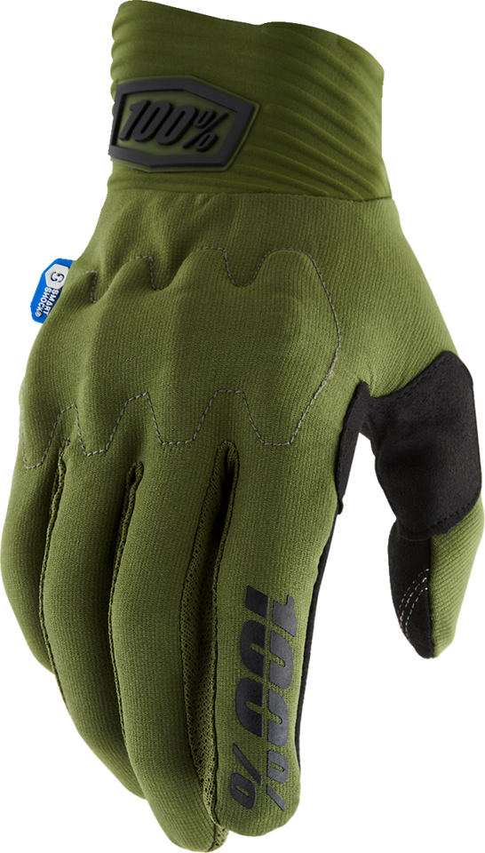 Cognito Smart Shock Gloves - Army Green/Black - Small - Lutzka's Garage