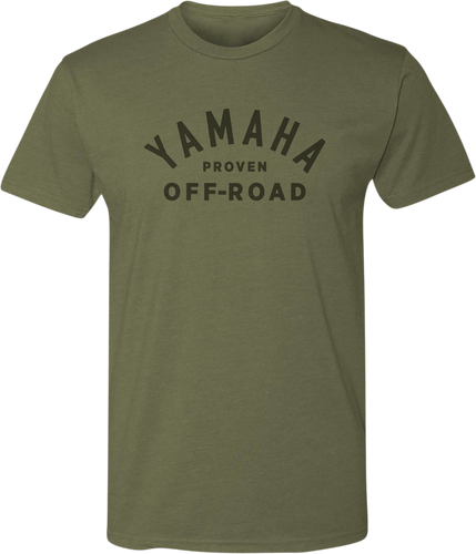 Yamaha Proven Off-Road T-Shirt - Olive Green - Small - Lutzka's Garage