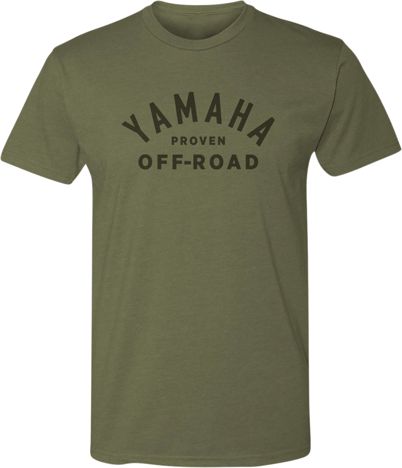 Yamaha Proven Off-Road T-Shirt - Olive Green - Small - Lutzka's Garage