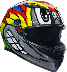 K3 Helmet - Birdy 2.0 - Gray/Yellow/Red - Small - Lutzka's Garage