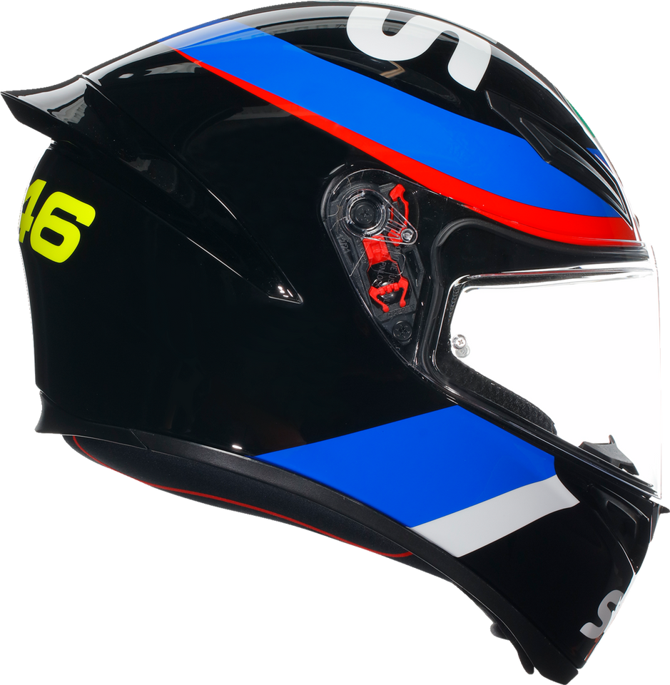 K1 S Helmet - VR46 Sky Racing Team - Black/Red - Medium - Lutzka's Garage