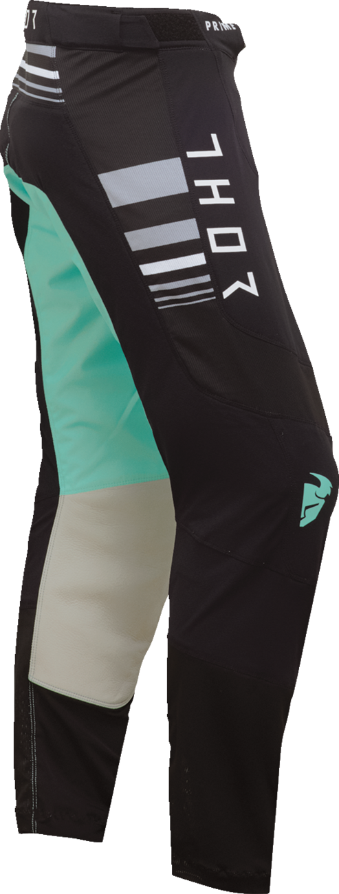 Womens Prime Blaze Pants - Black/Mint - 7/8 - Lutzka's Garage