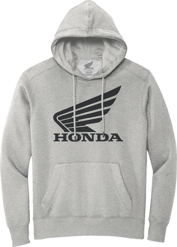 Honda Wing Hoodie - Gray/Black - Small - Lutzka's Garage