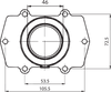 Carburetor Mounting Flange - Arctic Cat