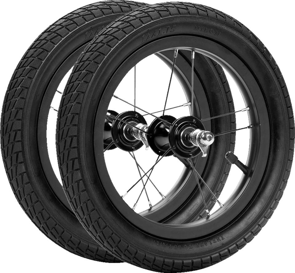 12" High-Traction Wheels - Set