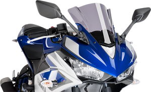 Race Windscreen - 11-3/4" - Smoke - Yamaha