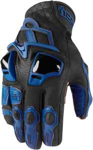 Hypersport™ Short Gloves - Blue - Small - Lutzka's Garage