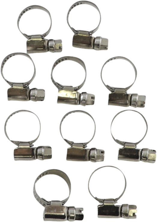 Embossed Hose Clamp - 10-16 mm