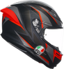 K6 S Helmet - Slashcut - Black/Gray/Red - Medium - Lutzka's Garage