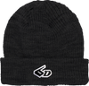 6D Logo Beanie - Black - Lutzka's Garage