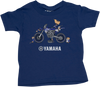 Toddler Yamaha Pit Crew T-Shirt - Navy - 4T - Lutzka's Garage